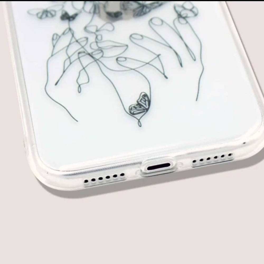 Abstract butterfly phone case - NWT - Picture 3 of 3